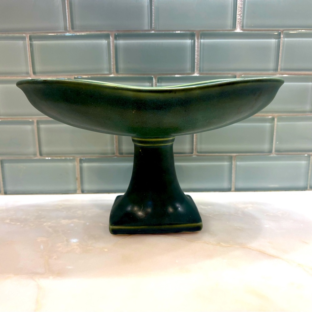 Vintage McCoy Ceramic Pedestal Planter